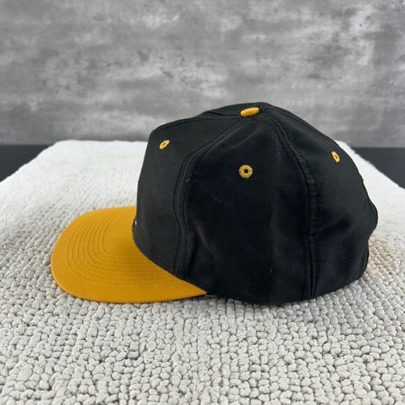 Vintage Pittsburgh Steelers Snapback Hat OSFA Two Tone Embroidered Logo 7 - Picture 3 of 7